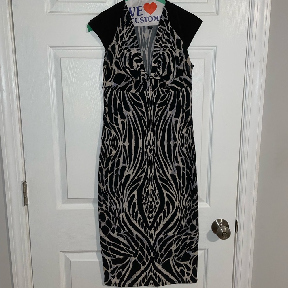 Victoria’s Secret / Moda International animal print dress